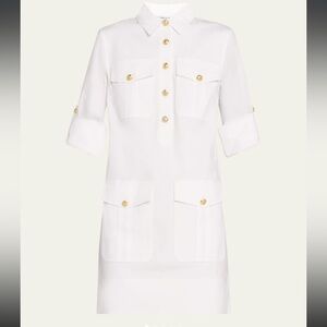 VERONICA BEARD Saude Long-Sleeve Utility Dress